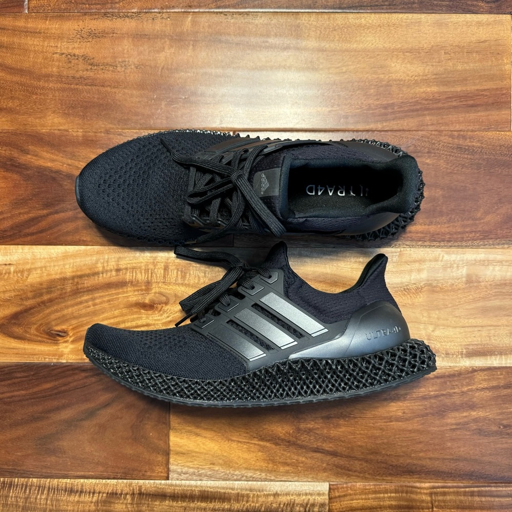 Adidas Ultra 4D Triple Black FY4286 - Size 12